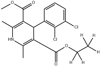 felodipine-d5 Struktur