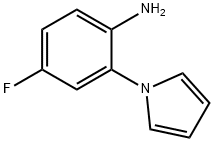 4-fluoro-2-(1H-pyrrol-1-yl)aniline Structure