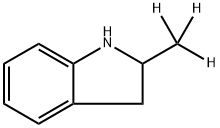 2-(trideuteriomethyl)-2,3-dihydro-1H-indole Struktur