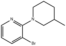 3-Bromo-2-(3-methylpiperidin-1-yl)pyridine|