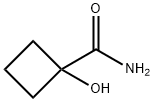 1-hydroxycyclobutane-1-carboxamide Struktur