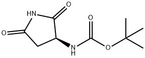 tert-butyl N-[(3S)-2,5-dioxopyrrolidin-3-yl]carbamate|tert-butyl N-[(3S)-2,5-dioxopyrrolidin-3-yl]carbamate