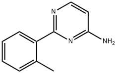 4-Amino-2-(2-tolyl)pyrimidine,1248805-62-0,结构式