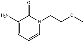 3-Amino-1-(2-methoxyethyl)-1,2-dihydropyridin-2-one Structure
