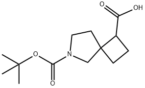 6-(tert-butoxycarbonyl)-6-azaspiro[3.4]octane-1-carboxylic acid Structure