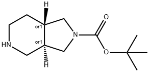 Trans--Hexahydro-Pyrrolo[3,4-C]Pyrrole-2-Carboxylic Acid Tert-Butyl Ester Structure