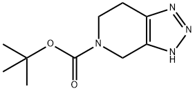 3,4,6,7-テトラヒドロ-[1,2,3]トリアゾロ[4,5-C]ピリジン-5-カルボン酸TERT-ブチルエステル price.