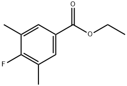 3,5-二甲基-4-氟苯甲酸乙酯,1256481-38-5,结构式