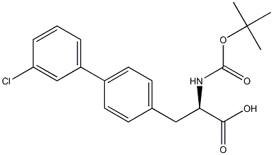 1257446-64-2 N-Boc-4-(3-chlorophenyl)-D-phenylalanine