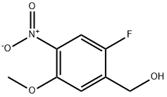 (2-氟-5-甲氧基-4-硝基苯基)甲醇, 1257997-15-1, 结构式