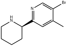 1259794-06-3 5-BROMO-4-METHYL-2-[(2R)-PIPERIDIN-2-YL]PYRIDINE