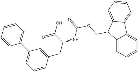 (R)-a-(Fmoc-amino)-[1,1'-biphenyl]-3-propanoic acid Structure