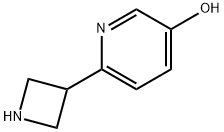 6-(氮杂环丁烷-3-基)吡啶-3-醇,1260679-88-6,结构式