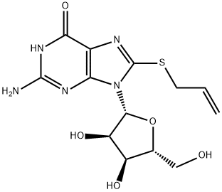 8-Allylthioguanosine Struktur