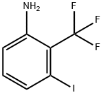 3-碘-2-(三氟甲基)苯胺, 1261645-04-8, 结构式