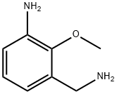 3-Amino-2-methoxybenzenemethanamine Struktur
