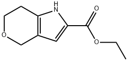 ethyl 1H,4H,6H,7H-pyrano[4,3-b]pyrrole-2-carboxylate Structure