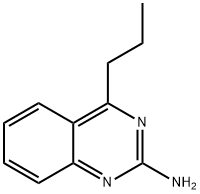 2-Amino-4-(n-propyl)quinazoline Struktur