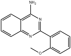 4-Amino-2-(2-methoxyphenyl)quinazoline 结构式