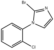 2-bromo-1-(2-chlorophenyl)-1H-imidazole Structure