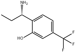 2-((1S)-1-AMINOPROPYL)-5-(TRIFLUOROMETHYL)PHENOL Structure