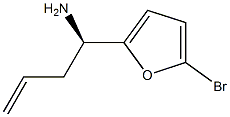 (1R)-1-(5-BROMO(2-FURYL))BUT-3-ENYLAMINE,1270282-66-0,结构式