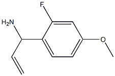 1-(2-FLUORO-4-METHOXYPHENYL)PROP-2-EN-1-AMINE,1270415-63-8,结构式