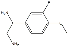 1-(3-FLUORO-4-METHOXYPHENYL)ETHANE-1,2-DIAMINE|