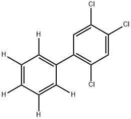 2,4,5-Trichlorobiphenyl-2',3',4',5',6'-d5	 Structure