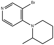 3-BROMO-4-(2-METHYLPIPERIDIN-1-YL)PYRIDINE|3-BROMO-4-(2-METHYLPIPERIDIN-1-YL)PYRIDINE
