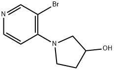 1-(3-BROMOPYRIDIN-4-YL)PYRROLIDIN-3-OL Structure