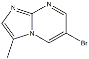 6-溴-3-甲基咪唑并[1,2-A]嘧啶 结构式