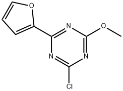 1303967-77-2 2-Chloro-4-(2-furyl)-6-methoxy-1,3,5-triazine