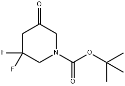 3,3-二氟-5-氧代哌啶-1-羧酸叔丁酯,1303974-84-6,结构式