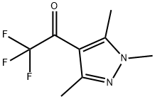 2,2,2-trifluoro-1-(trimethyl-1H-pyrazol-4-yl)ethan-1-one Structure