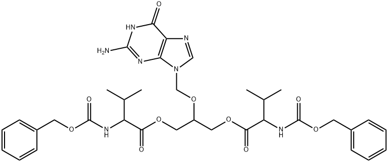 Ganciclovir Impurity 3 化学構造式