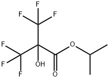Isopropyl 2-hydroxy-3,3,3-trifluoro-2-(trifluoromethyl)propionate,1309602-08-1,结构式