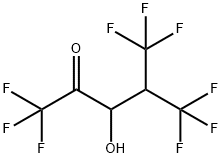 1,1,1,5,5,5-Hexafluoro-3-hydroxy-4-(trifluoromethyl)pentan-2-one Structure