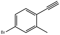 4-Bromo-1-ethynyl-2-methylbenzene Struktur