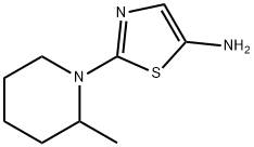 5-Amino-2-(2-methylpiperidin-1-yl)thiazole Struktur