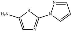 5-Amino-2-(1H-pyrazol-1-yl)thiazole Struktur