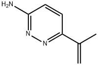 3-Amino-6-(iso-propenyl)pyridazine Structure