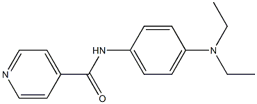 N-[4-(diethylamino)phenyl]isonicotinamide Structure