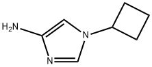 4-Amino-1-(cyclobutyl)imidazole Struktur