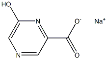 sodium 6-hydroxypyrazine-2-carboxylate Struktur