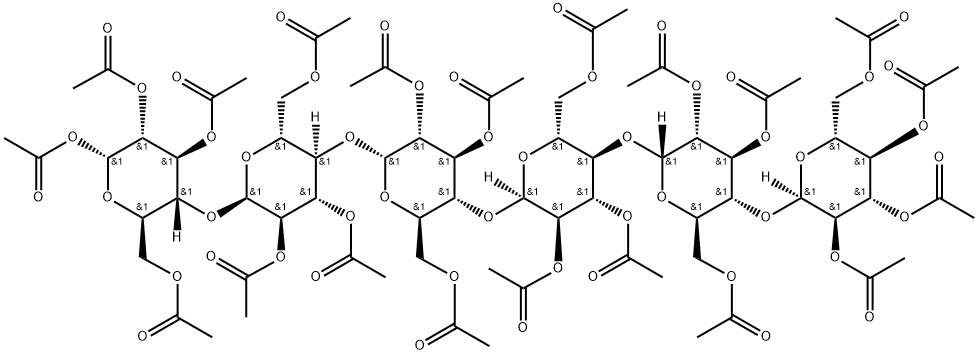 Maltohexaoseeicosaacetate,132244-72-5,结构式