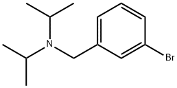 (3-Bromobenzyl)-diisopropylamine Structure