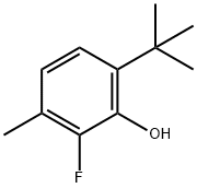 6-tert-butyl-2-fluoro-3-methylphenol Structure