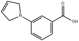 3-(2,5-dihydro-1H-pyrrol-1-yl)benzoic acid Structure