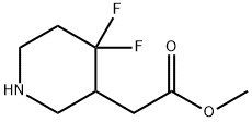 1334471-88-3 methyl 2-(4,4-difluoropiperidin-3-yl)acetate